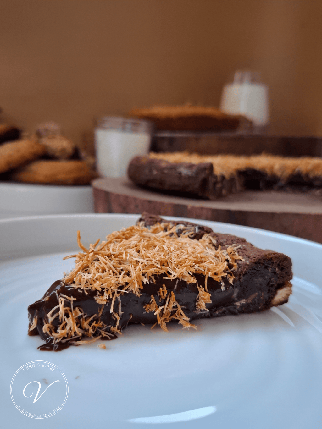 Midnight Kunafa Tart